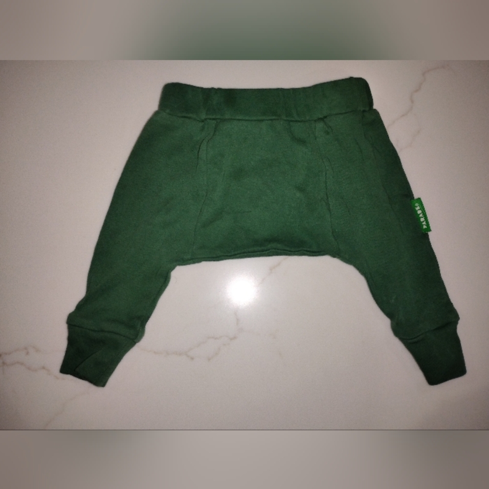 Baby Organci Cotton Green Kids Bottoms Size  0-3 Months